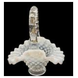 Fenton Hobnail Basket