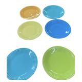 (6) Fiesta Dessert Plates