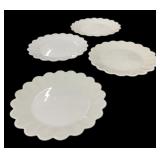 (4) Jade-ite LOOK Green Plates