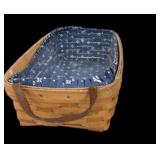 4.5 x 9.5 x 14.5 ï¿½ Dbl Lined Longaberger