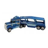 21 ï¿½ Buddy L Blue Semi Car Hauler