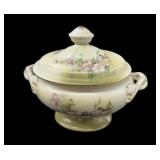 Hand Painted Nippon Covered Bowl