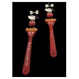 Pair Mickey Mouse Back Scratchers