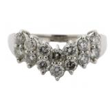 Platinum Brilliant 1.00 ct Diamond Ring