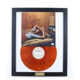 Autographed Taylor Swift Custom Framed Album Cover