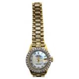 18kt Gold Rolex Oyster Datejust Lady President