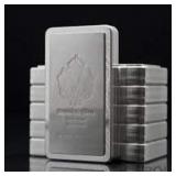 10 OUNCE: SCOTTSDALE STACKER .999 FINE SILVER BAR