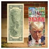 Donald Trump Famous Mugshot $2 Bill