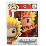 Autographed The Dragon WWE Funko Pop