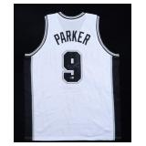 Autographed Tony Parker Jersey