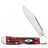 CaseXX CA27385 Crimson Peach Mini Copperlock Knife