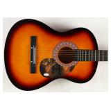 Autographed Kelly Clarkson Acoustic Guitar