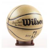 Autographed Jerry West NBA Basketball