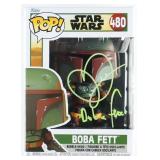 Autographed Boba Fett Star Wars Funko Pop