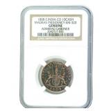 1808 Admiral Gardner Shipwreck Recovery Coin