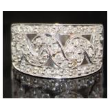 Platinum 2/3 ct Brilliant Natural Diamond Ring