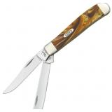 Case XX CA9207BR Butter Rum Mini Trapper Knife