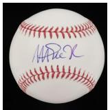 Autographed Magic Johnson OML Baseball