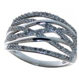 Stunning 1/2 ct Diamond Designer Ring