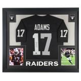 Autographed Davante Adams Custom Framed Jersey