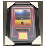 Autographed Hank Aaron Hits Framed Photo