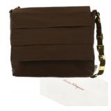 Salvatore Ferragamo Brown Semi Shoulder Bag