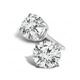 Brilliant 1/2 ct VS Lab Diamond Stud Earrings