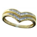 Elegant 1/4 ct Diamond Dinner Ring