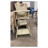 Estate Antique High Chair