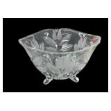Footed Crystal Tulip Bowl