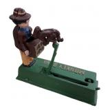 Cast Iron Monkey Bank