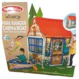 Melissa & Doug Park Ranger Cabin & Boat Play Tent