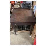 Antique Lift Top School Desk