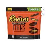(2) 7.37 oz Dark Chocolate Reese Thins-Box Store