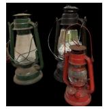(3) Barn Lanterns