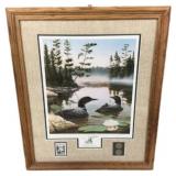 Framed 14 x 16 Ltd Edition ï¿½Boundary Watersï¿½ by