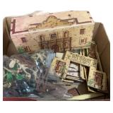 Metal Davy Crockett Alamo wï¿½ Figures