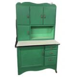Green Kitchen Cabinet
