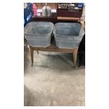 Estate Double Washtub