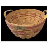 Longaberger Christmas Popcorn Basket