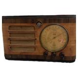 Antique Radio-Cracked Face