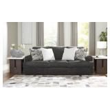 ASHLEY KARINNE 96" CONTEMPORARY SMOKE SOFA