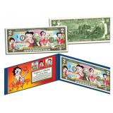 Betty Boop $2 Bill