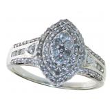 Marquise Cut 1/2 ct Diamond Dinner Ring