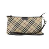 Burberry Nova Check Wristlet Pouch