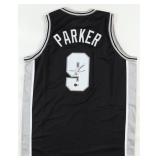 Autographed Tony Parker Jersey