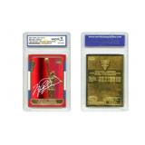 23K Gold Michael Jordan Fleer Red Rookie Card