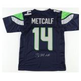 Autographed DK Metcalf Jersey