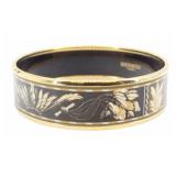 HERMES Emaille Enamel Bangle Bracelet