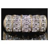 Brilliant 1.00 ct Diamond Anniversary Ring